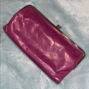 Purple HOBO wallet! Genuine leather!